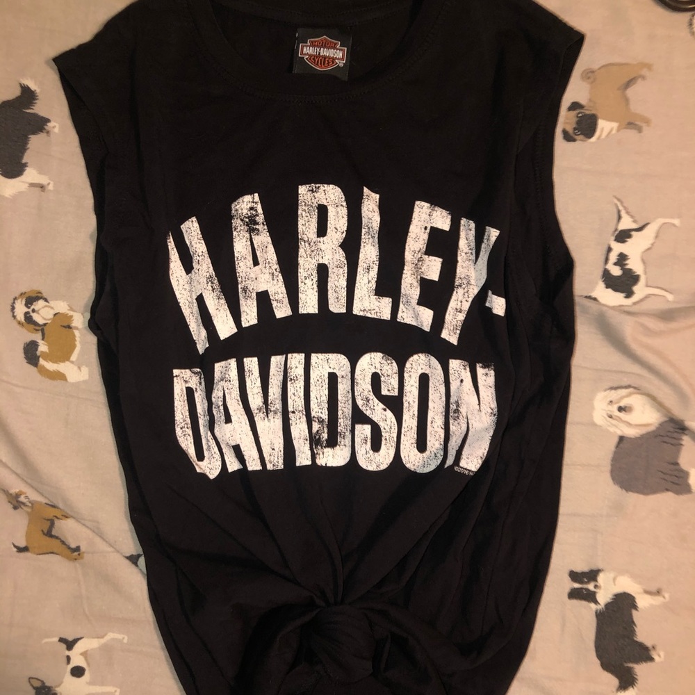 Harley Davidson tank
